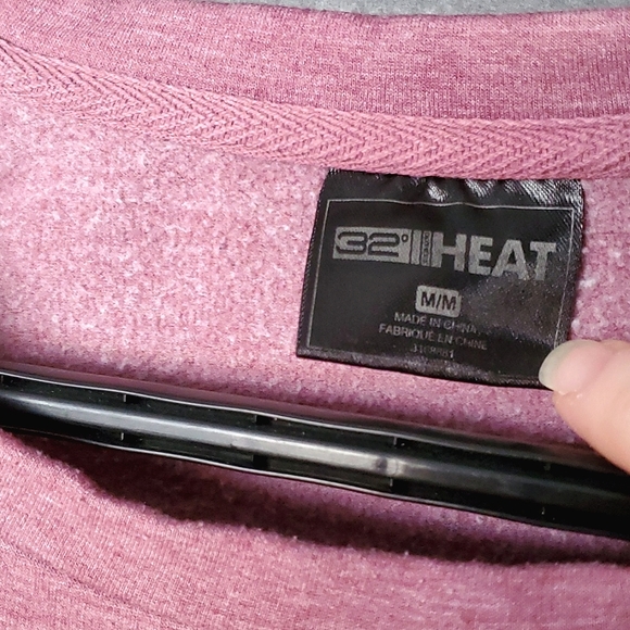 32° Heat Ladies Dusty Rose Sweatshirt - Medium - Picture 3 of 6